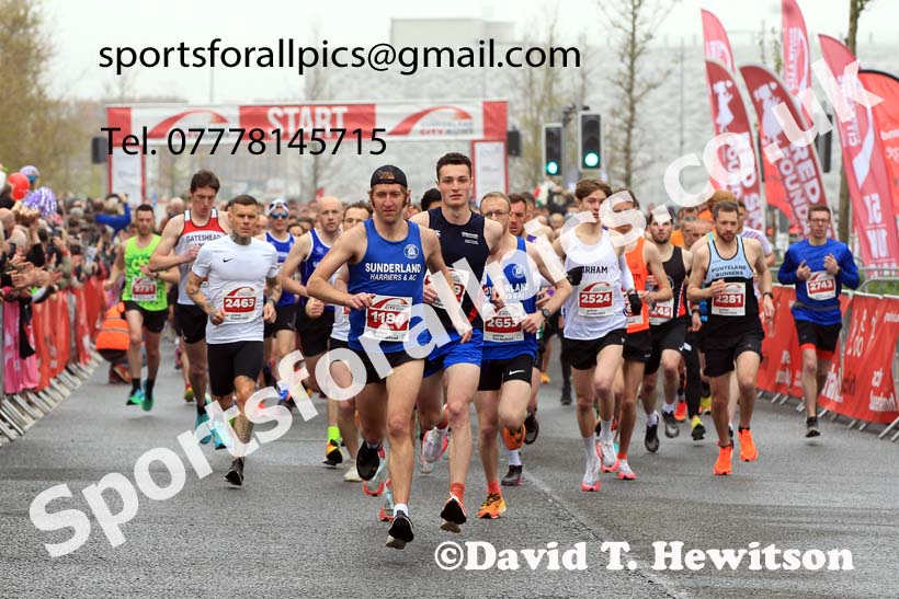 Sunderland City 10k, 2023 Sunderland City 10k and Half Marathon. Photo: David T. Hewitson/Sports for All Pics